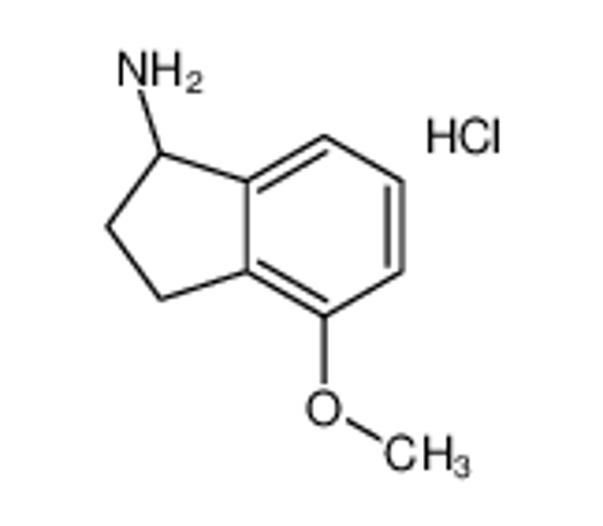 Picture of 4-methoxy-2,3-dihydro-1H-inden-1-amine,hydrochloride