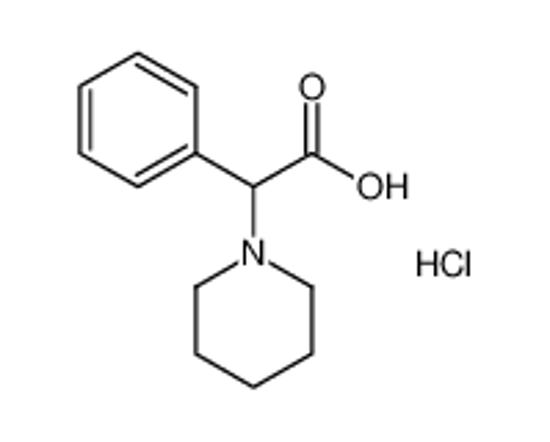 Picture of 2-Phenyl-2-(piperidin-1-yl)acetic acid hydrochloride