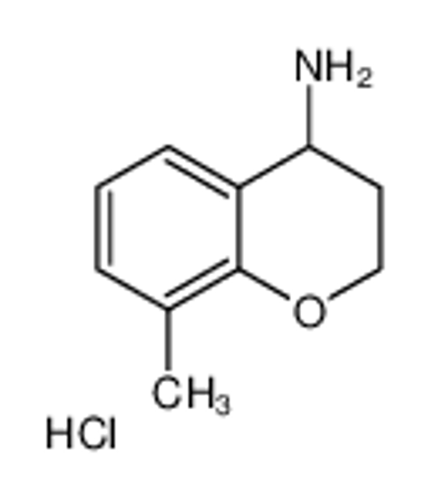 Picture of 8-methyl-3,4-dihydro-2H-chromen-4-amine,hydrochloride