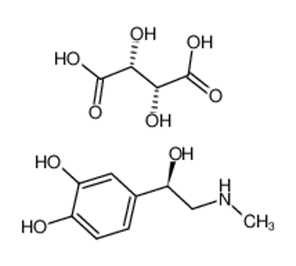 Picture of (-)-Epinephrine (+)-bitartrate salt