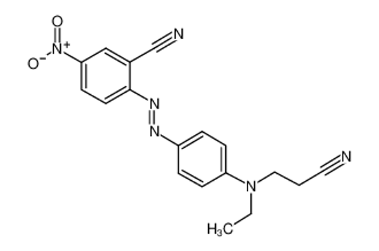 Picture of 2-[[4-[2-cyanoethyl(ethyl)amino]phenyl]diazenyl]-5-nitrobenzonitrile