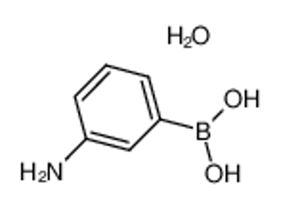 Picture of (3-aminophenyl)boronic acid hydrate