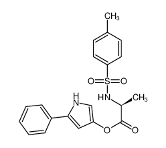 Picture of (S)-2-(4-Methylphenylsulfonamido)-N-(5-phenyl-1H-pyrrol-3-yl)propanamide