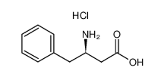Picture of (3R)-3-amino-4-phenylbutanoic acid,hydrochloride