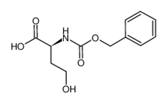 Picture of (2S)-4-hydroxy-2-(phenylmethoxycarbonylamino)butanoic acid