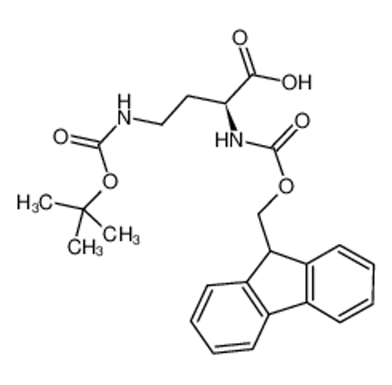 Picture of Fmoc-(N-gamma-Boc)-L-alpha,gamma-diaminobutyric acid