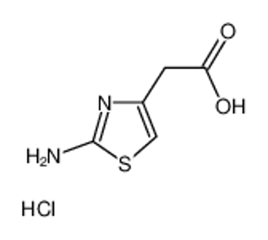 Picture of 2-(2-Aminothiazol-4-yl)acetic acid hydrochloride