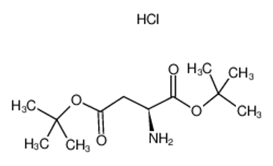 Picture of ditert-butyl (2S)-2-aminobutanedioate,hydrochloride
