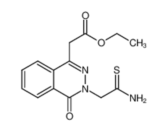 Picture of ethyl 2-[3-(2-amino-2-sulfanylideneethyl)-4-oxophthalazin-1-yl]acetate
