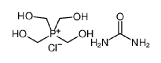 Picture of Tetrakis(hydroxymethyl)phosphonium chloride urea polymer