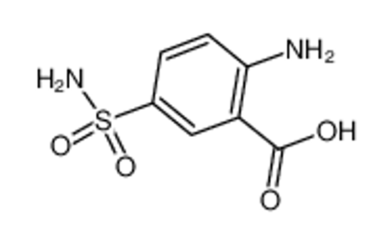 Picture of 2-amino-5-sulfamoylbenzoic acid