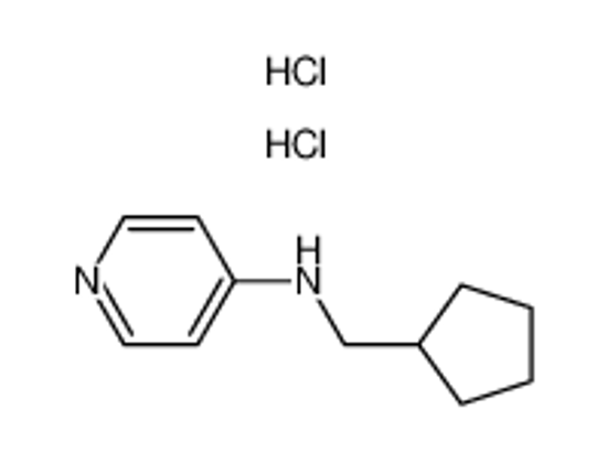 Picture of N-(cyclopentylmethyl)pyridin-4-amine,dihydrochloride