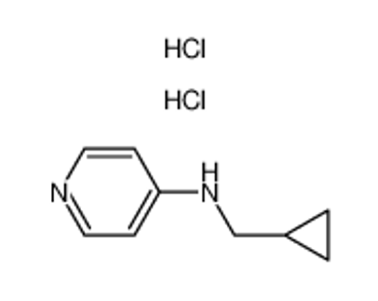 Picture of N-(cyclopropylmethyl)pyridin-4-amine,dihydrochloride