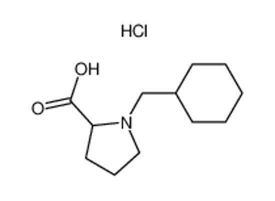 Изображение 1-(cyclohexylmethyl)pyrrolidine-2-carboxylic acid,hydrochloride