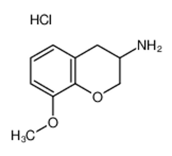 Picture of 8-methoxy-3,4-dihydro-2H-chromen-3-amine,hydrochloride