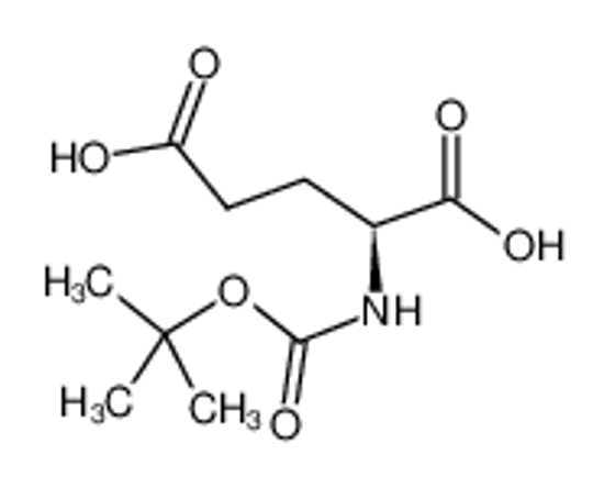 Picture of (2S)-2-[(2-methylpropan-2-yl)oxycarbonylamino]pentanedioic acid