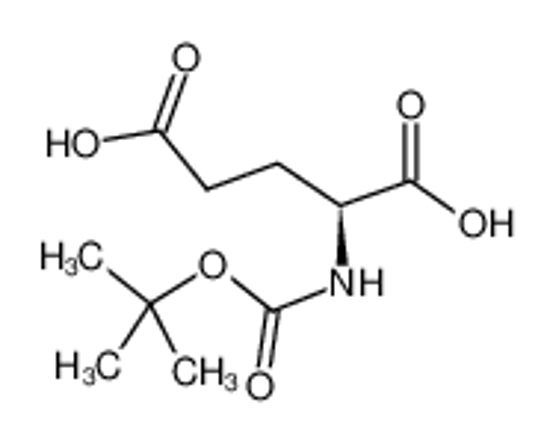 Изображение (2S)-2-[(2-methylpropan-2-yl)oxycarbonylamino]pentanedioic acid