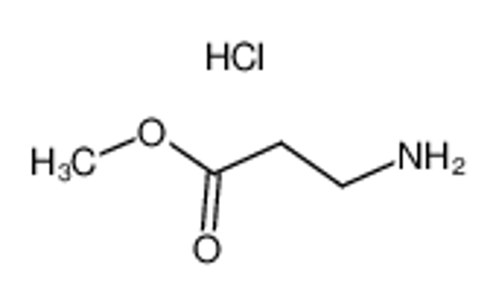 Picture of methyl 3-aminopropanoate,hydrochloride