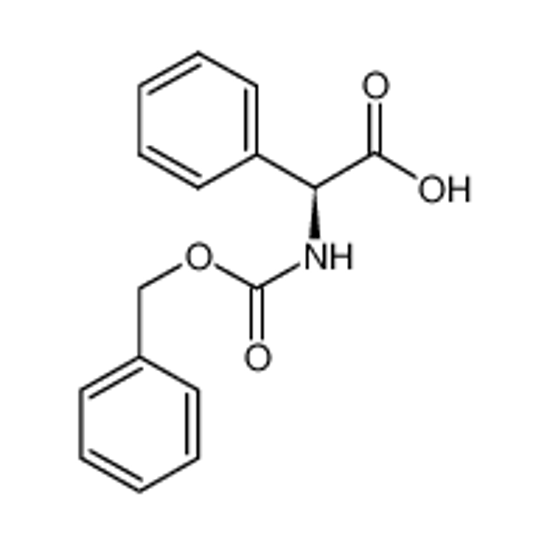 Picture of (2S)-2-phenyl-2-(phenylmethoxycarbonylamino)acetic acid
