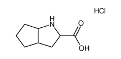 Picture of (+/-)-Octahydrocyclopenta[b]pyrrole-2-carboxylic acid hydrochloride