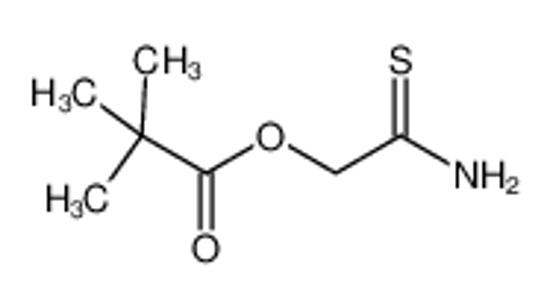 Picture of (2-amino-2-sulfanylideneethyl) 2,2-dimethylpropanoate