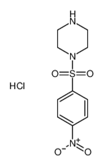 Picture of 1-[(4-Nitrophenyl)sulfonyl]piperazine