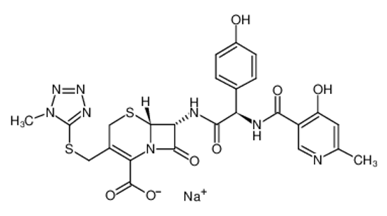 Picture of cefpiramide sodium