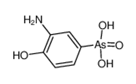 Picture of (3-amino-4-hydroxyphenyl)arsonic acid
