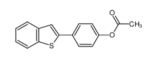 Picture of [4-(1-benzothiophen-2-yl)phenyl] acetate