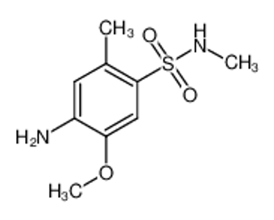Picture of 4-Amino-5-methoxy-N,2-dimethylbenzenesulfonamide