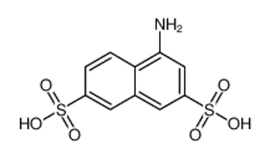 Imagem de 4-aminonaphthalene-2,7-disulfonic acid