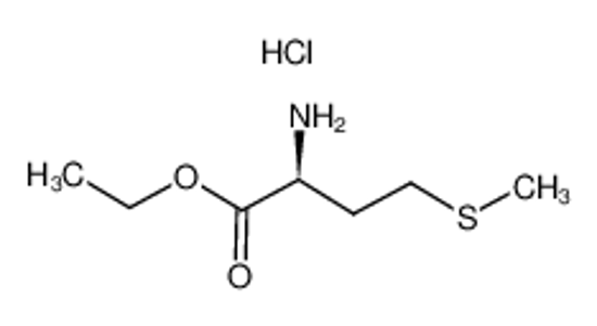Picture of ethyl (2S)-2-amino-4-methylsulfanylbutanoate,hydrochloride