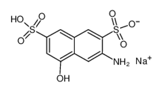 Picture of sodium,3-amino-5-hydroxynaphthalene-2,7-disulfonic acid