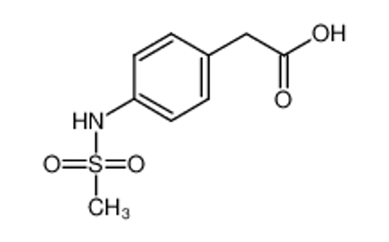 Picture of 4-(Methylsulphonylamino)phenylacetic Acid
