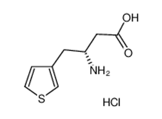 Изображение (R)-3-AMINO-4-(3-THIENYL)BUTANOIC ACID HYDROCHLORIDE