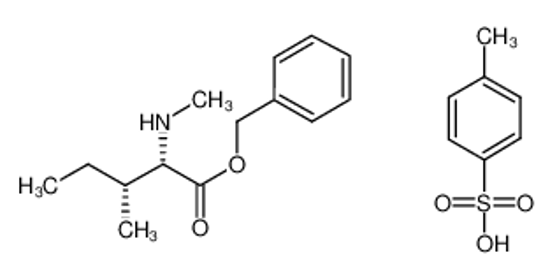 Picture of benzyl (2S,3R)-3-methyl-2-(methylamino)pentanoate,4-methylbenzenesulfonic acid