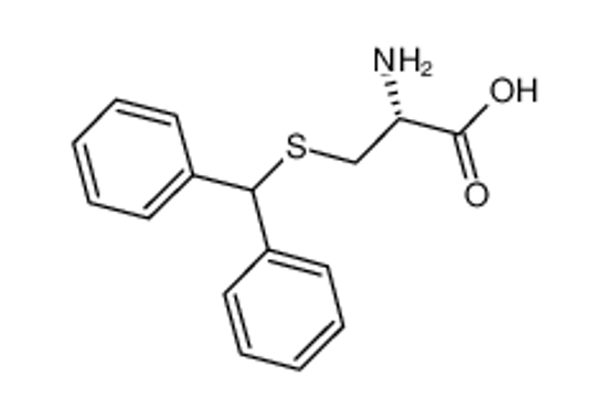 Picture of (2R)-2-amino-3-benzhydrylsulfanylpropanoic acid