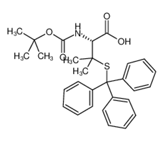 Picture of Boc-S-trityl-L-penicillamine