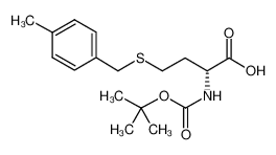 Picture of (2R)-4-[(4-methylphenyl)methylsulfanyl]-2-[(2-methylpropan-2-yl)oxycarbonylamino]butanoic acid