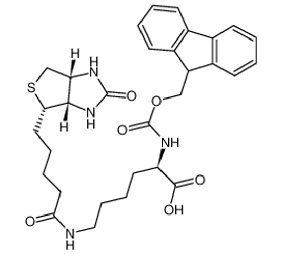 Picture of FMOC-D-LYS(BIOTIN)-OH