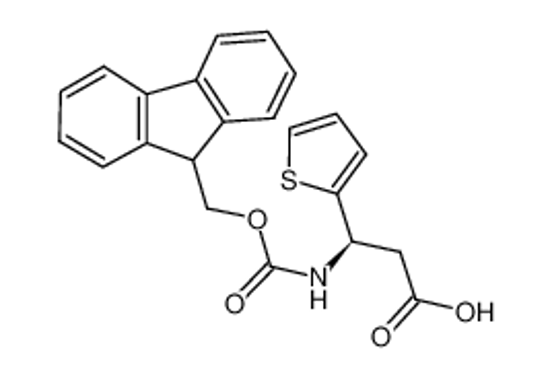 Picture of (3R)-3-(9H-fluoren-9-ylmethoxycarbonylamino)-3-thiophen-2-ylpropanoic acid
