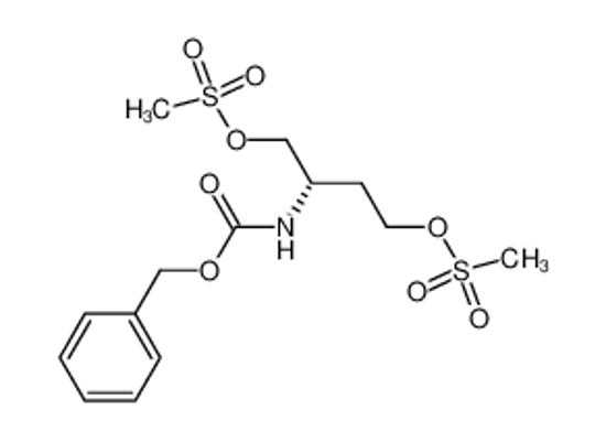 Изображение [(3S)-4-methylsulfonyloxy-3-(phenylmethoxycarbonylamino)butyl] methanesulfonate
