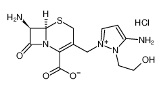 Picture of 7beta-Amino-3-[3-Amino-2-(2-Hydroxyethyl)-1-Pyrazolio]Methyl-3-Cephem-4-Carboxylate Hydrochloride