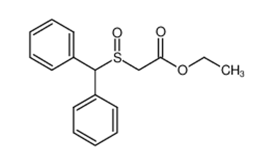 Picture of [(Diphenylmethyl)sulfinyl]acetic Acid Ethyl Ester