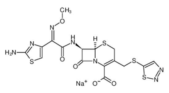 Picture of cefuzonam sodium