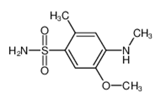 Изображение 4-amino-5-methoxy-2-methyl-N-methylbenzene sulfonamide