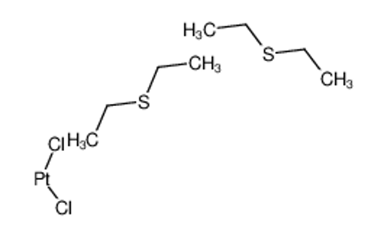 Picture of cis-Dichlorobis(diethylsulfide)platinum(II)