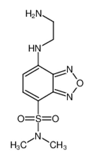 Picture of 7-(2-aminoethylamino)-N,N-dimethyl-2,1,3-benzoxadiazole-4-sulfonamide