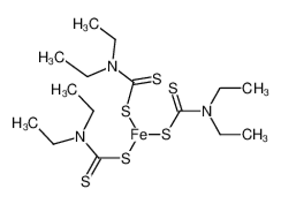 Picture of N,N-diethylcarbamodithioate,iron(3+)