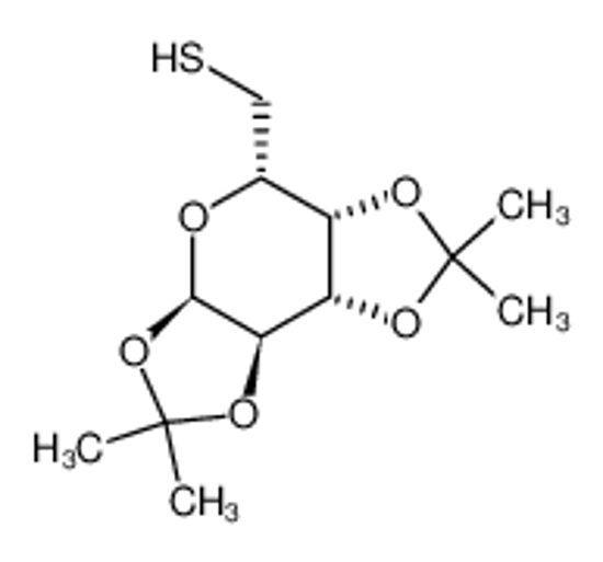 Picture of 1,2:3,4-Di-O-isopropylidene-6-thio-a-D-galactopyranose